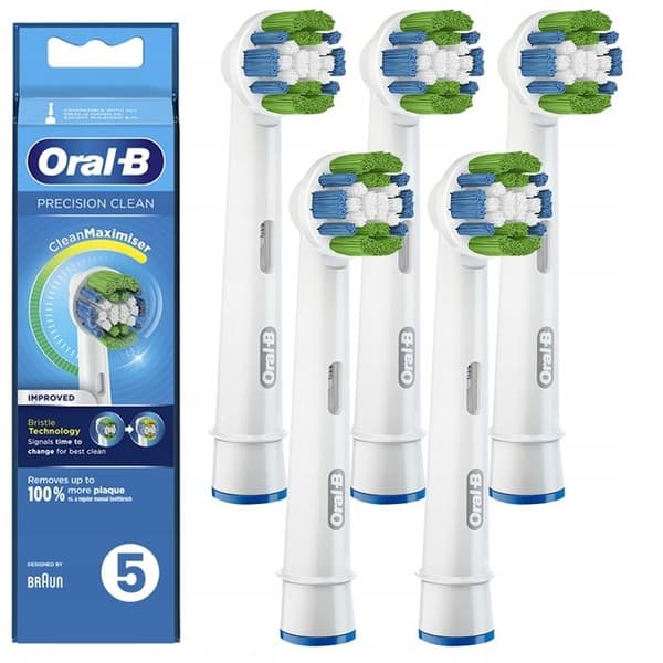 5x Oral-B Precision Clean EB20RB Clean Maximizer tandborstspetsar