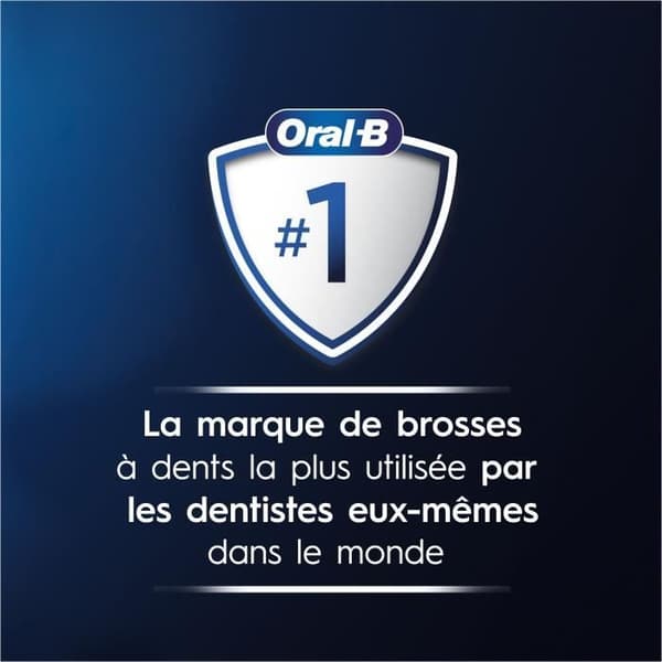ORAL-B Vitality Pro elektrisk tandborste - Blå - 3 borstlägen - Borsthuvud ingår