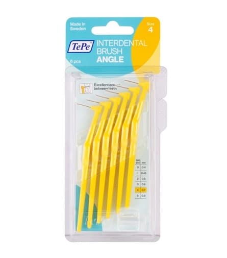 TePe Angle interdental brushes 0.7mm 6 pcs