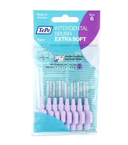 TePe Extra Soft interdental brushes 1.1mm 8 pcs