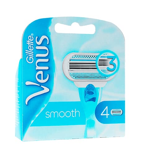 Gillette Venus spare blades 4pcs for women