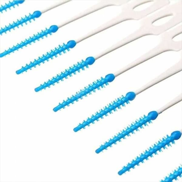 SHOP-STORY - DENTAL FLOSS: 20 mjuka mellanrumsborstar i silikon