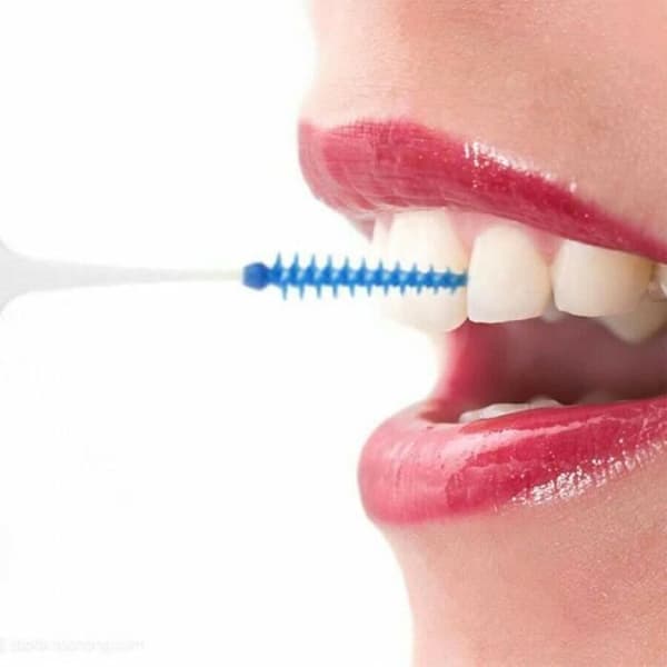 SHOP-STORY - DENTAL FLOSS: 20 mjuka mellanrumsborstar i silikon
