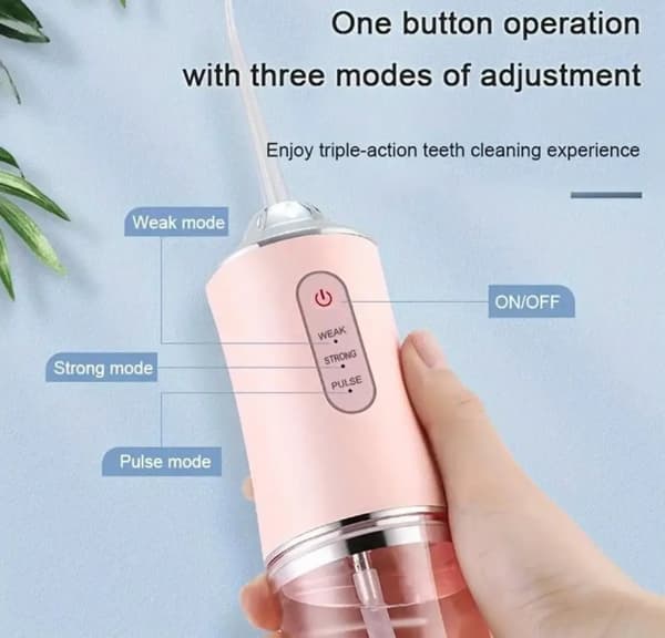 Dental Water Flosser Spotlight – Professionell och Bärbar Oral Irrigator för Friskare Vitare Tänder