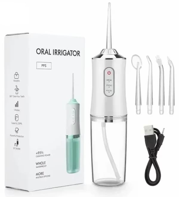 Dental Water Flosser Spotlight – Professionell och Bärbar Oral Irrigator för Friskare Vitare Tänder