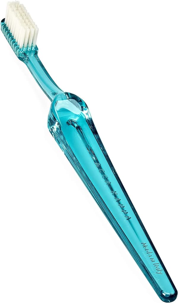 Acca Kappa® Tandborste Lympio With Medium Nylon Bristles Turquoise