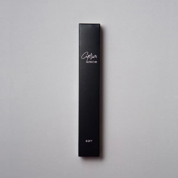 Apriori® Slim Soft tannbørste Black Silver