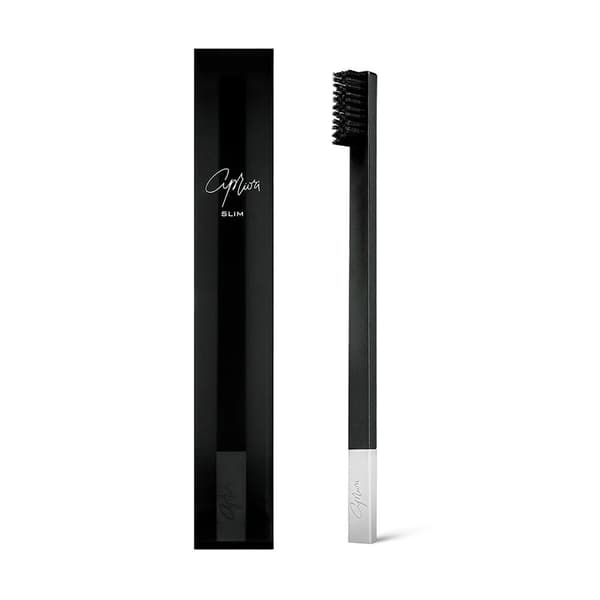 Apriori® Slim Soft tannbørste Black Silver