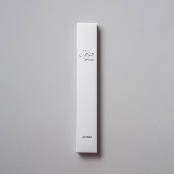 Apriori® Slim Medium Tandborste White Silver