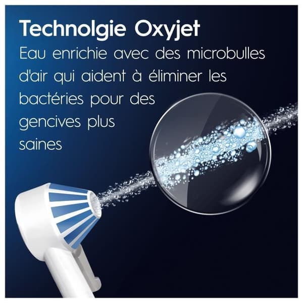 Oral B Jet Dentaire Oxyjet eltandborste + 2 VITA kanyler