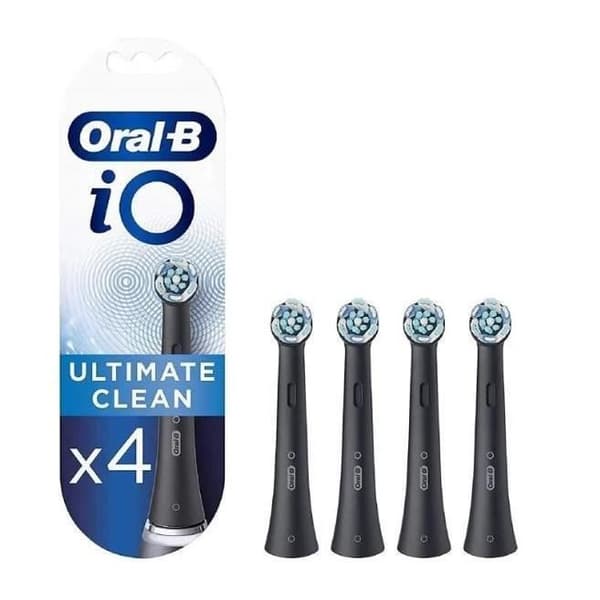 ORAL-B - iO Ultimate Clean - Ersättningsborstar - Svart