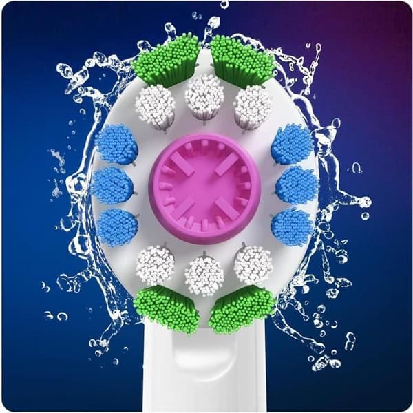 Oral-B 3D White - 3-pack elektriska tandborsthuvuden med CleanMaximiser-teknik