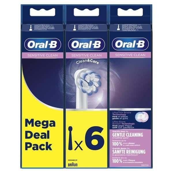 Oral-B CrossAction ersättningsborsthuvuden