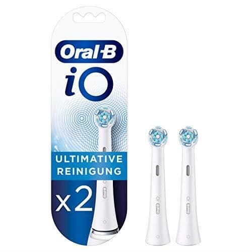 Oral-B iO rengöringsborsthuvuden för sensationell munkänsla, 2-pack