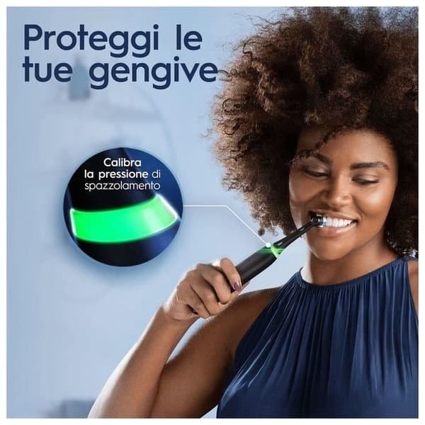 Oral-B iO Series 3 elektrisk tandborste med 3 borstningslägen för tandvård, magnetisk teknik, resväska