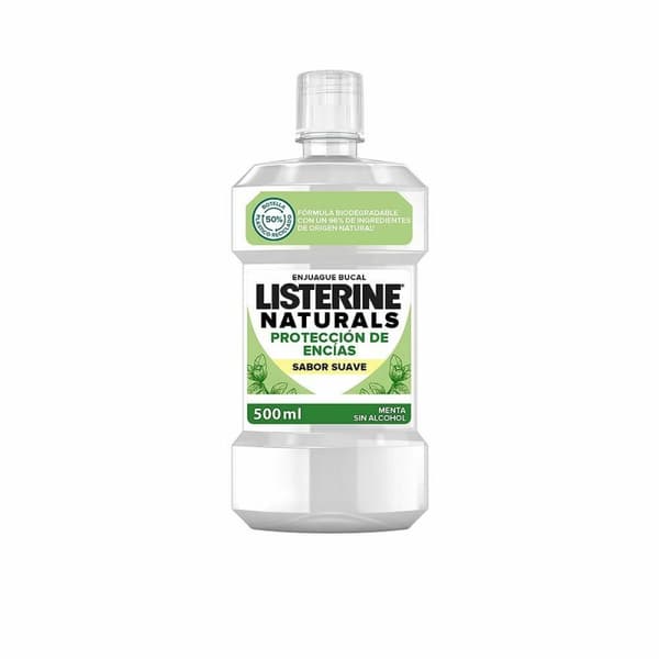Suuvesi Listerine Naturals Terveille ikenille 500 ml