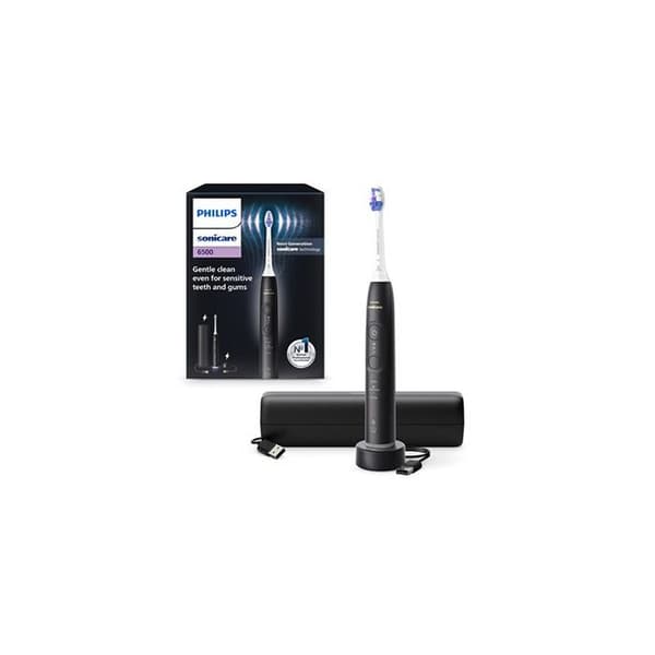 Eltandborste - Philips - HX7411/02 - Svart - 62000 oscillationer/min - 3 borstningslägen
