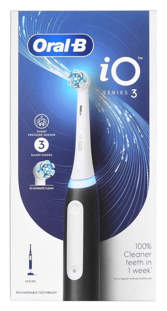 Braun Szczoteczka elektryczna Oral-B iO3 Matt Svart