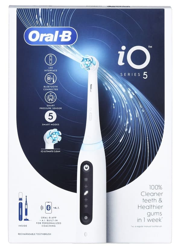Braun Oral-B iO5 Quite White eltandborste