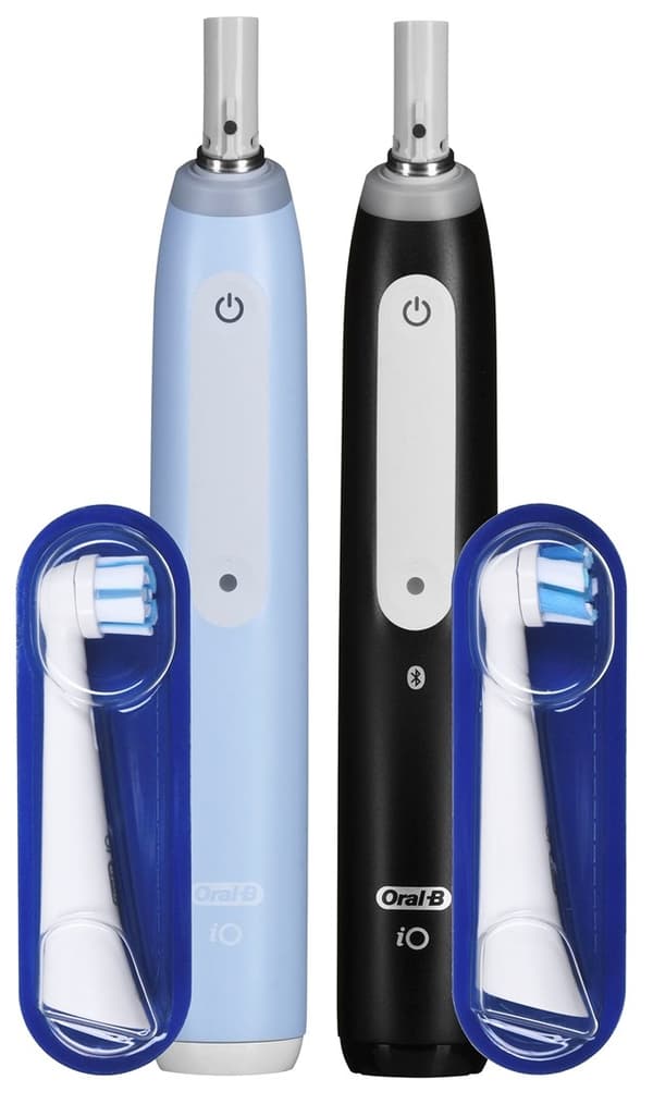 Braun Oral-B szczoteczka elektryczna iO 3 zestaw DUO BLACK &amp; BLÅ
