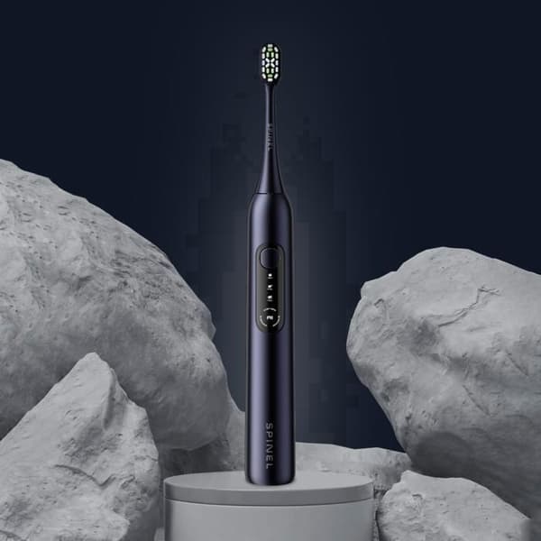 Elektrisk tandborste - Spinel Care - SmileOn PRO - 3 lägen - Smart detection - Svart