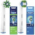 Miniatyrbild 1 av 3: 2x Oral-B CrossAction EB50AB + Oral-B Precision Clean EB20RB Clean Maximizer tandborstspetsar