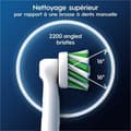 Miniatyrbillede 5 af 6: Ekstra til elektrisk tandbørste Oral-B Pro Cross Action Hvid