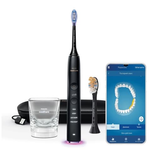 Philips DiamondClean Smart 9400 HX9917/89 Sonisk eltandborste med app