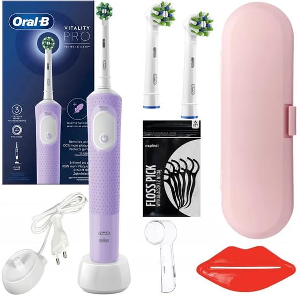 ORAL-B VITALITY PRO Elborste D103 Lila + Borstar