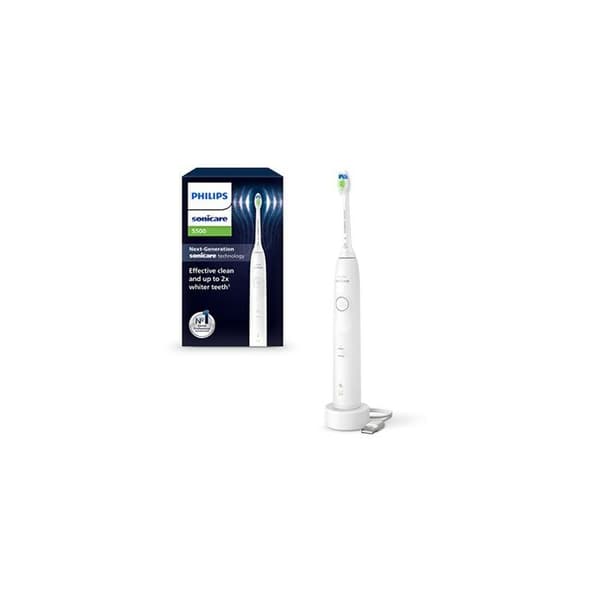 Elektrisk tandborste - Philips - HX7110/01 5500-serien - Vithet - 2 lägen - Vit