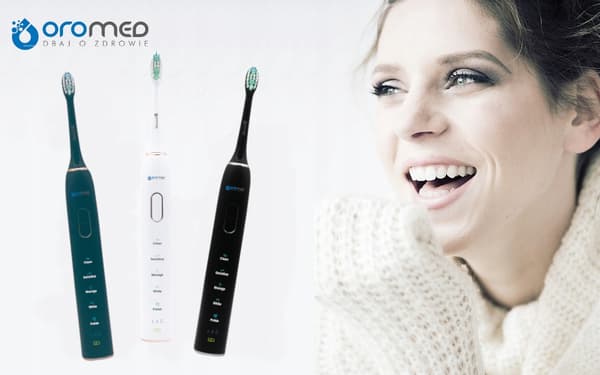 Oromed ORO-BRUSH svart sonisk eltandborste