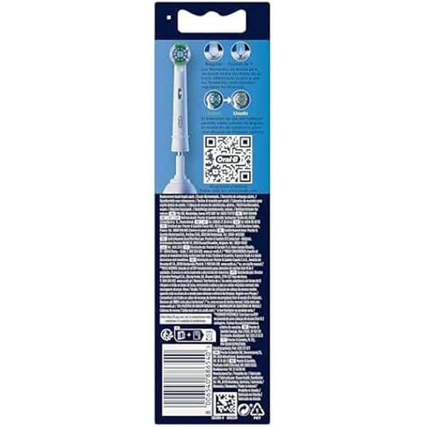 Ersättningshuvuden för tandborstar - ORAL-B - Pro Precision Clean - Paket med 4 - Vuxna - 16,35 g