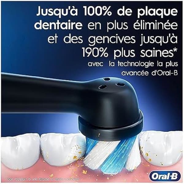 Elektrisk tandborste - ORAL-B - iO 8 - Trycksensor - 6 borstlägen - Tillbehör ingår