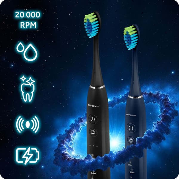 Berdsen Galaxy Duo Sonic tandborste set om 2
