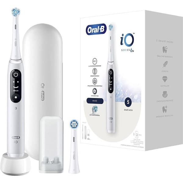 Oral-B iO Series 6 vit elektrisk tandborste