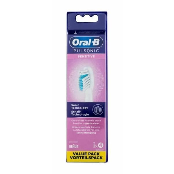 Tandborste - Oral-B - Pulsonic - 4 delar - Hypoallergenisk - Känslig
