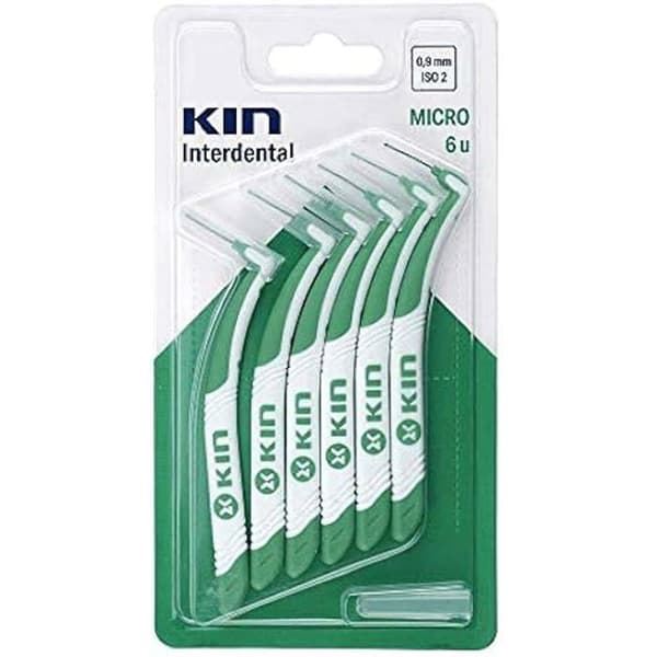 Kin Interdental tandborste 0,9 mm (6 stycken) - KIN - Antal: 6 - Vikt: 16,35 g