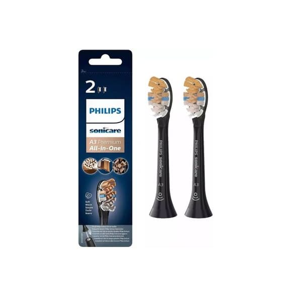 PHILIPS SONICARE HX9022/11 C3 Optimal Plaque Defense Pack med 2 standardtandborsthuvuden - vit