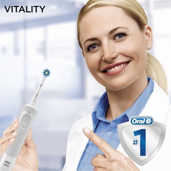 Oral-B Vitality 100 elektrisk tandborste - Vit - Oscillerande - 2 min timer