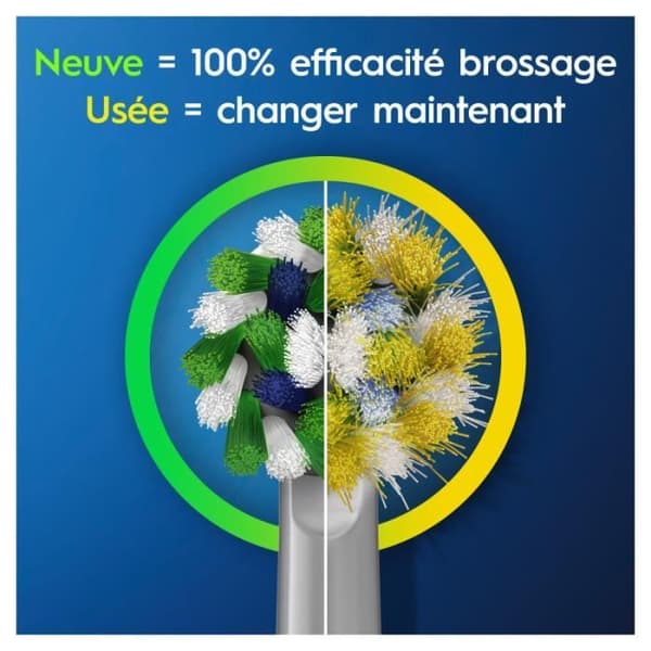 Oral-B Vitality Pro Purple elektrisk tandborste - 3 borstlägen - Batteri med lång livslängd