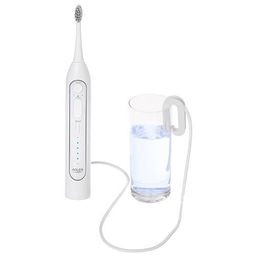 AD 2180 vit Sonic tandborste med spolare 2 i 1