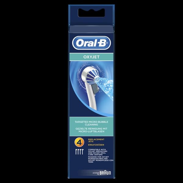 Oral-B Oxyjet, 4 kanyler