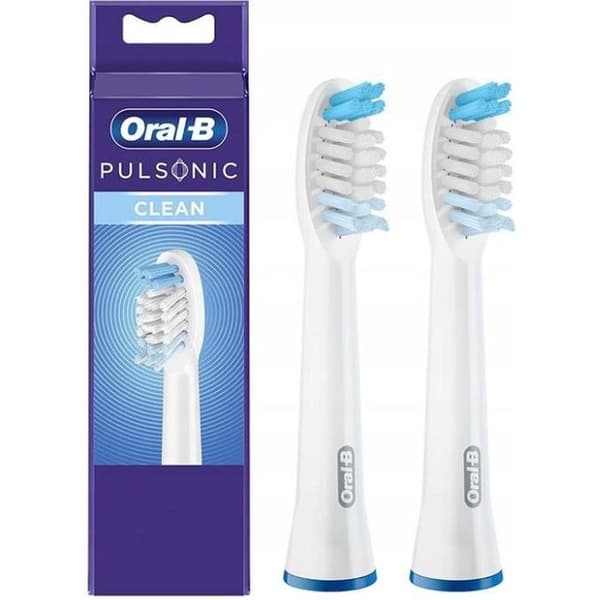 2x BRAUN PULSONIC CLEAN ORIGINAL ORAL-B MUNSTIK
