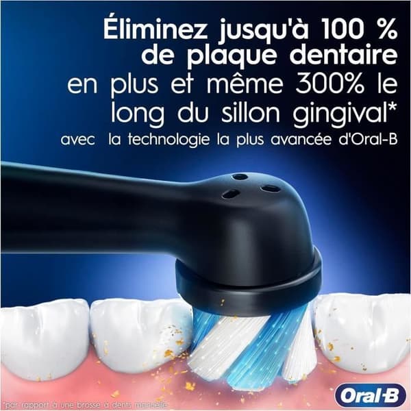 Oral-B iO 9 Elektrisk Tandborste För Vuxna, Rosakvarts, Specialutgåva, 7 Borstlägen Med Vithet Och Tandvård