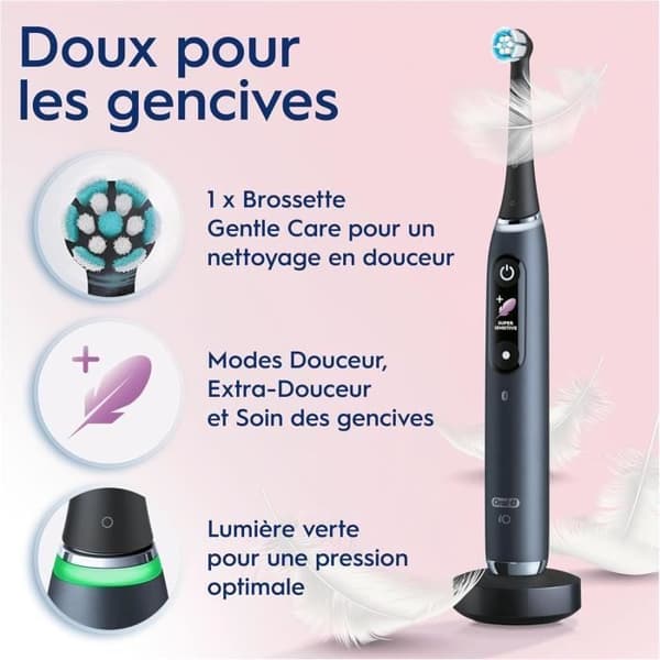 Elektrisk Tandborste - ORAL-B - iO 9 - Svart - 7 Läge - Specialutgåva