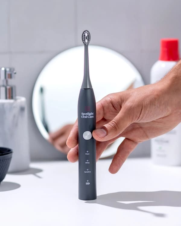 Spotlight Oral Care Graphite Grey Sonic toothbrush