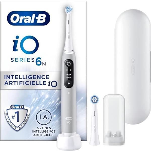 Oral-B iO 6 Elektrisk Tandborste Grå