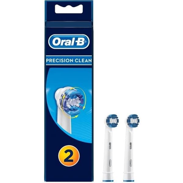 Oral-B Precision Clean Elektrisk tandborste Ersättningsborsthuvuden x2