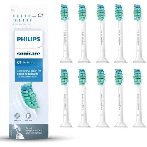 Philips Sonicare ProResults Standard Sonic Tandborsthuvuden - Paket med 10