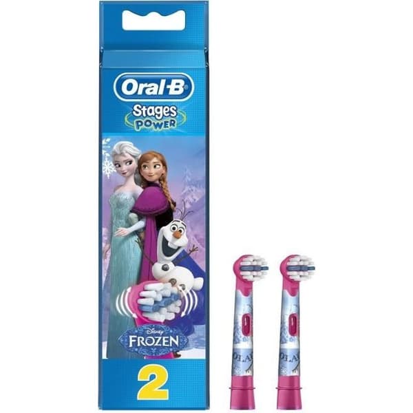 Oral-B Kids Frozen Characters Ersättningsborsthuvud 2 enheter